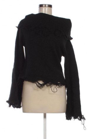 Γυναικείο πουλόβερ Romwe, Μέγεθος XL, Χρώμα Μαύρο, Τιμή 15,00 €