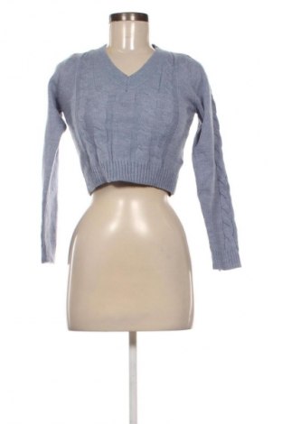 Дамски пуловер SHEIN, Размер M, Цвят Син, Цена 12,99 лв.