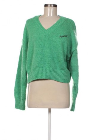 Дамски пуловер SHEIN, Размер XXL, Цвят Зелен, Цена 23,99 лв.