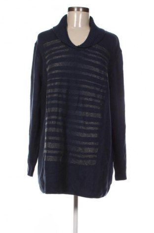 Дамски пуловер Serena Malin, Размер 3XL, Цвят Син, Цена 23,99 лв.