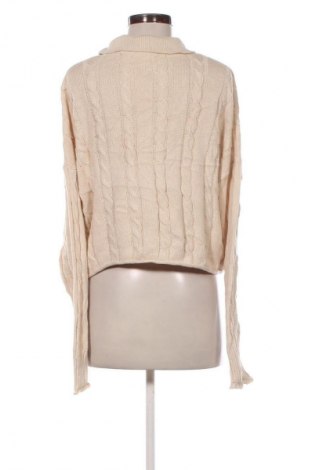 Γυναικείο πουλόβερ Stradivarius, Μέγεθος M, Χρώμα  Μπέζ, Τιμή 8,99 €