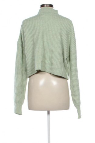 Дамски пуловер Stradivarius, Размер M, Цвят Зелен, Цена 19,99 лв.
