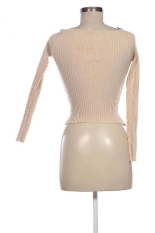Дамски пуловер Stradivarius, Размер S, Цвят Бежов, Цена 29,00 лв.