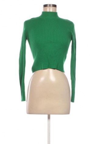 Pulover de femei Stradivarius, Mărime S, Culoare Verde, Preț 76,70 Lei