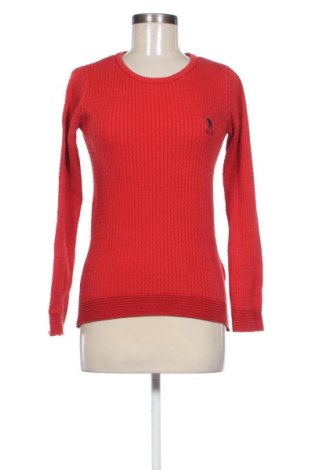 Pulover de femei U.S. Polo Assn., Mărime XS, Culoare Roșu, Preț 163,16 Lei
