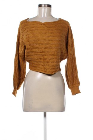 Дамски пуловер Unbranded, Размер M, Цвят Жълт, Цена 19,99 лв.