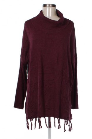 Damski sweter Unbranded, Rozmiar XXL, Kolor Czerwony, Cena 64,99 zł