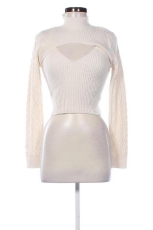 Γυναικείο πουλόβερ Unbranded, Μέγεθος M, Χρώμα Εκρού, Τιμή 10,99 €