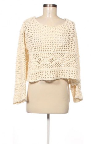 Pulover de femei Unbranded, Mărime M, Culoare Ecru, Preț 16,99 Lei