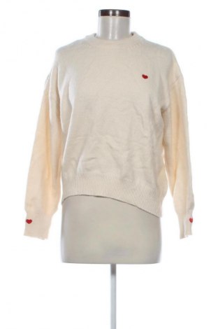 Damski sweter Unbranded, Rozmiar M, Kolor ecru, Cena 46,99 zł