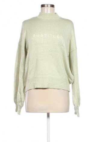 Дамски пуловер Unbranded, Размер M, Цвят Зелен, Цена 24,99 лв.