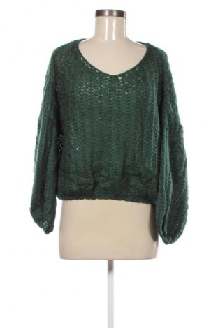 Дамски пуловер Unbranded, Размер M, Цвят Зелен, Цена 19,99 лв.