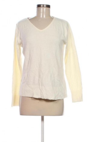 Дамски пуловер Unbranded, Размер M, Цвят Бял, Цена 18,99 лв.