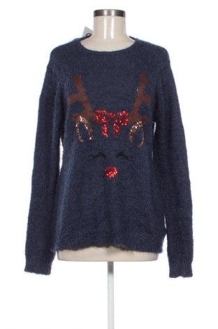 Pulover de femei Unbranded, Mărime XL, Culoare Albastru, Preț 41,99 Lei