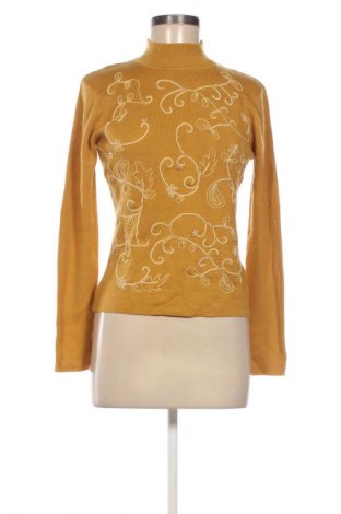 Дамски пуловер Unbranded, Размер S, Цвят Жълт, Цена 13,99 лв.