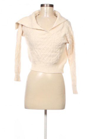 Damski sweter Unbranded, Rozmiar M, Kolor ecru, Cena 46,99 zł