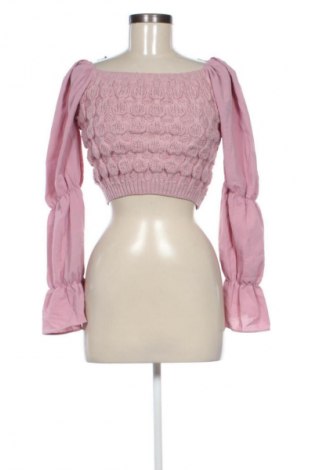 Дамски пуловер Unbranded, Размер S, Цвят Пепел от рози, Цена 19,99 лв.