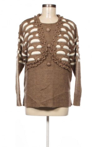 Дамски пуловер Unbranded, Размер XL, Цвят Многоцветен, Цена 27,99 лв.