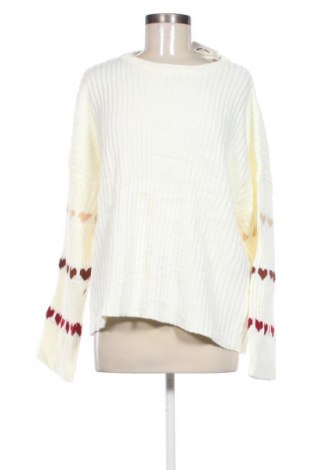 Γυναικείο πουλόβερ Unbranded, Μέγεθος XL, Χρώμα Εκρού, Τιμή 12,99 €