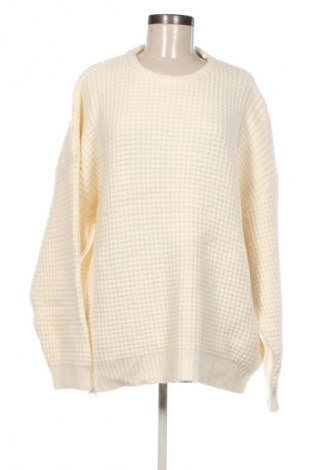 Γυναικείο πουλόβερ Unbranded, Μέγεθος XXL, Χρώμα Εκρού, Τιμή 11,99 €