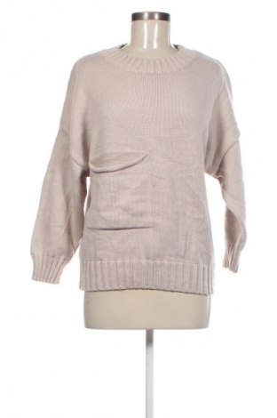 Damski sweter Unbranded, Rozmiar M, Kolor Beżowy, Cena 52,99 zł