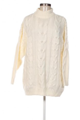 Дамски пуловер Unbranded, Размер M, Цвят Бял, Цена 18,99 лв.