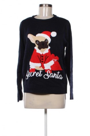 Дамски пуловер Unbranded, Размер L, Цвят Син, Цена 14,99 лв.