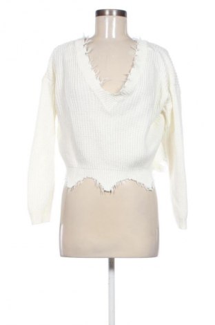 Дамски пуловер Unbranded, Размер S, Цвят Бял, Цена 29,33 лв.