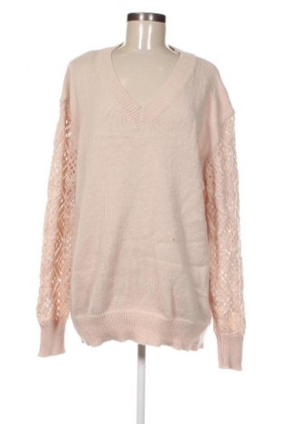 Damski sweter Unbranded, Rozmiar 3XL, Kolor Beżowy, Cena 64,99 zł