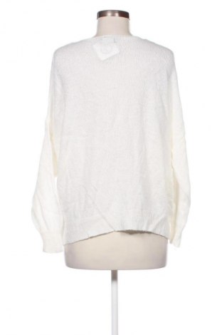 Дамски пуловер Unbranded, Размер L, Цвят Бял, Цена 5,99 лв.