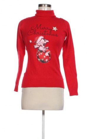 Дамски пуловер Unbranded, Размер M, Цвят Червен, Цена 29,33 лв.