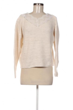 Damenpullover VILA, Größe M, Farbe Ecru, Preis 12,99 €