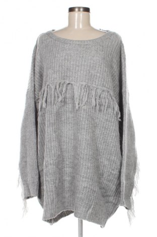 Damenpullover Yours, Größe 4XL, Farbe Grau, Preis 16,99 €