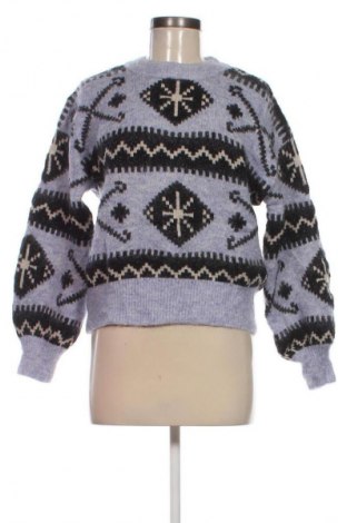 Дамски пуловер Zara, Размер M, Цвят Многоцветен, Цена 23,99 лв.