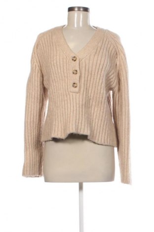 Damski sweter Zara, Rozmiar M, Kolor Beżowy, Cena 85,99 zł