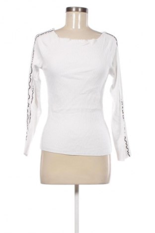 Pulover de femei Zara, Mărime L, Culoare Alb, Preț 62,99 Lei