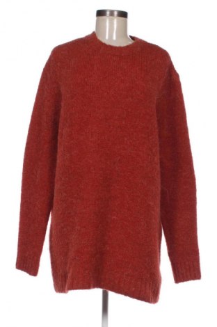 Дамски пуловер Zara, Размер M, Цвят Червен, Цена 73,15 лв.