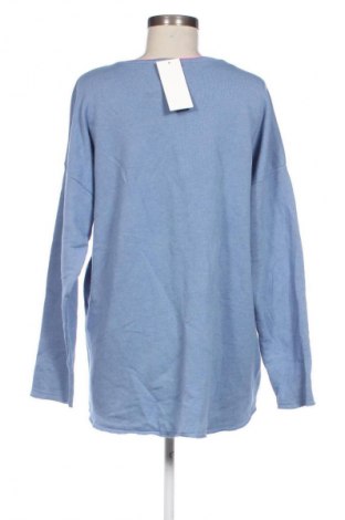 Damenpullover Zwillingsherz, Größe L, Farbe Blau, Preis 61,99 €