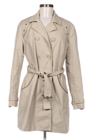 Дамски шлифер K. Woman, Размер L, Цвят Бежов, Цена 68,43 лв.