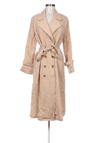 Дамски шлифер SHEIN, Размер L, Цвят Бежов, Цена 28,99 лв.