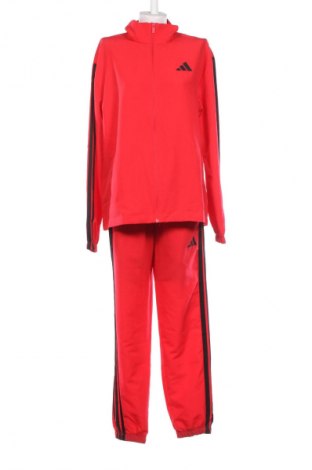 Дамски спортен екип Adidas, Размер M, Цвят Червен, Цена 142,99 лв.