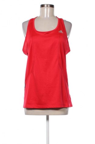 Damski sportowy top Adidas, Rozmiar XL, Kolor Czerwony, Cena 76,40 zł