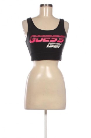 Дамски спортен топ Guess, Размер M, Цвят Черен, Цена 34,00 лв.