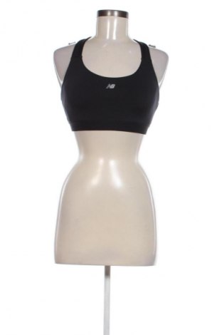Дамски спортен топ New Balance, Размер S, Цвят Черен, Цена 77,99 лв.