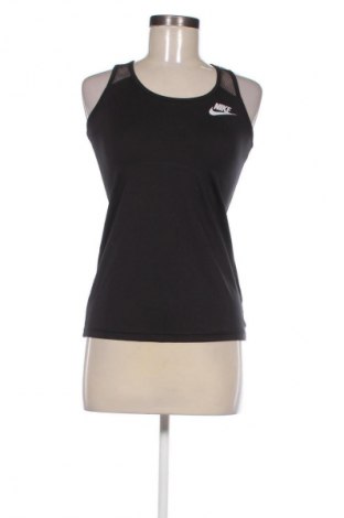 Дамски спортен топ Nike, Размер S, Цвят Черен, Цена 34,00 лв.