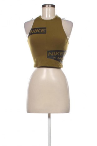 Damen Sporttop Nike, Größe S, Farbe Grün, Preis 33,81 €