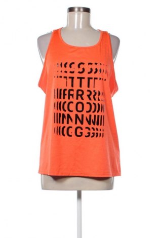 Дамски спортен топ Unbranded, Размер XL, Цвят Оранжев, Цена 15,64 лв.