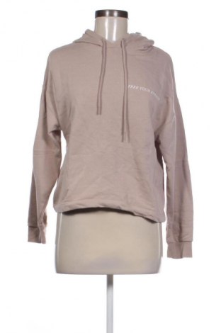 Γυναικείο φούτερ Amisu, Μέγεθος M, Χρώμα  Μπέζ, Τιμή 9,99 €