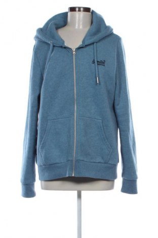 Дамски суитшърт Superdry, Размер XL, Цвят Син, Цена 62,56 лв.
