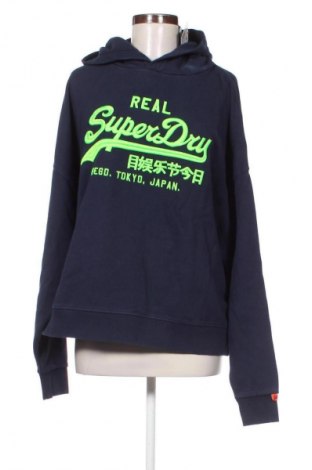 Damen Sweatshirt Superdry, Größe XL, Farbe Blau, Preis 70,99 €